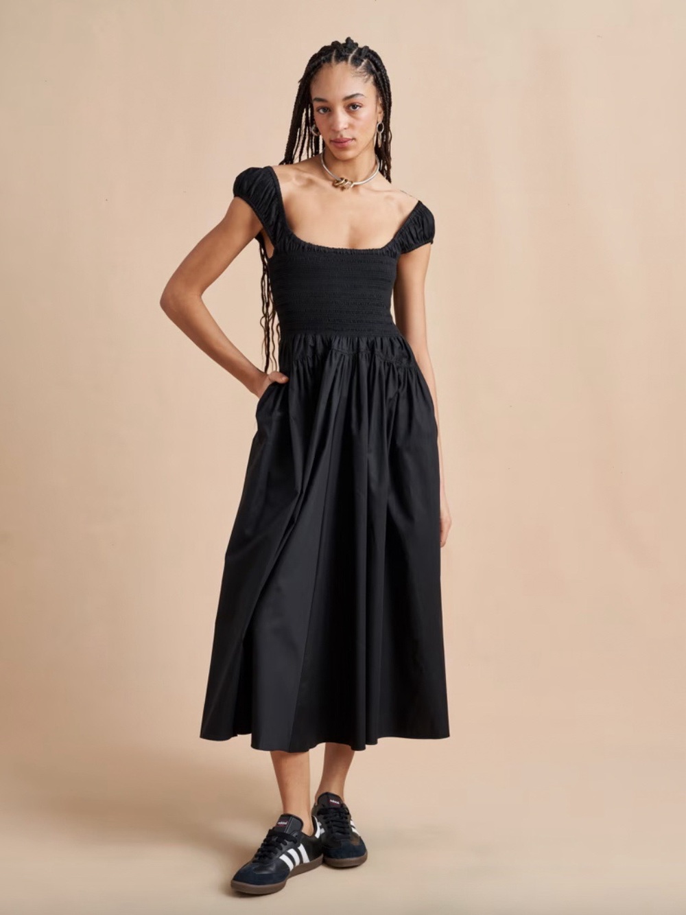 La Ligne Vivian Dress Black